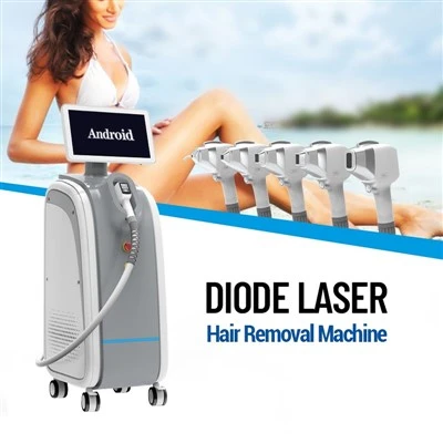 Sársaukalaus 1200W 808 Diode Laser háreyðingarvél