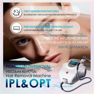 E-ljós IPL ljóseind andlitsmeðferð
