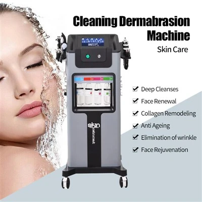 ICE Blue RF Hydra Dermabrasion Oxygen Skin Surfing Machine